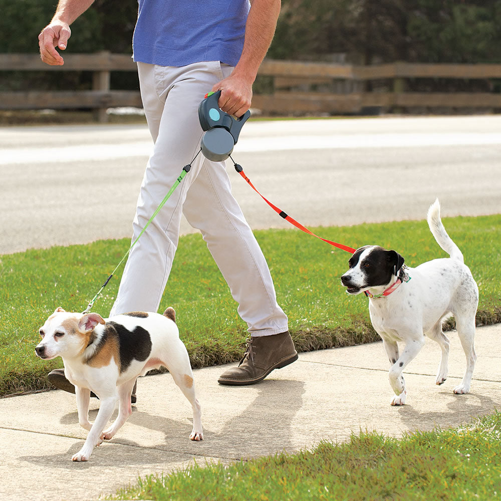 RealPetTools™ Guinzaglio doppio per cani